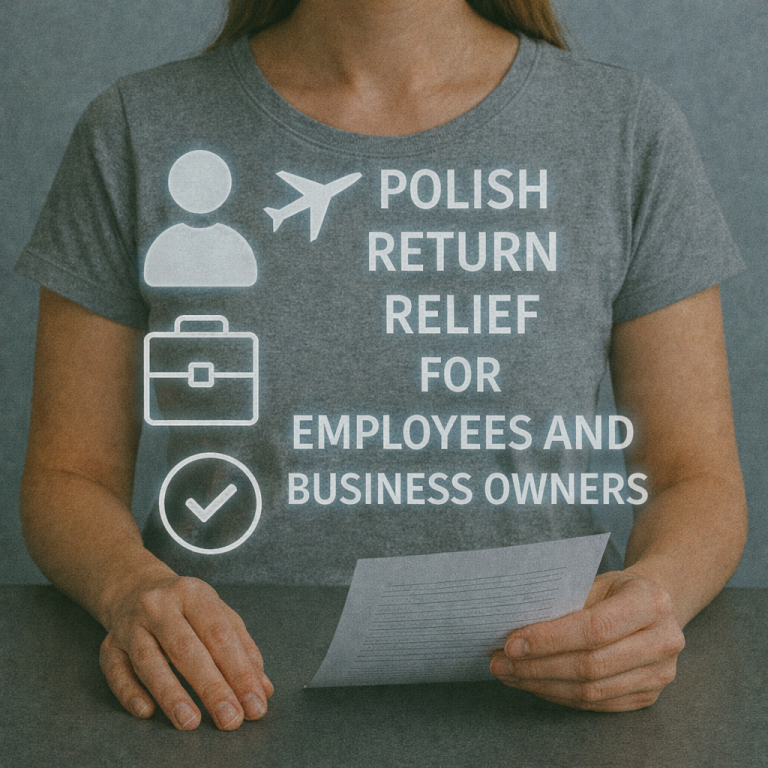 Polish Return Relief for Employees and Business Owners